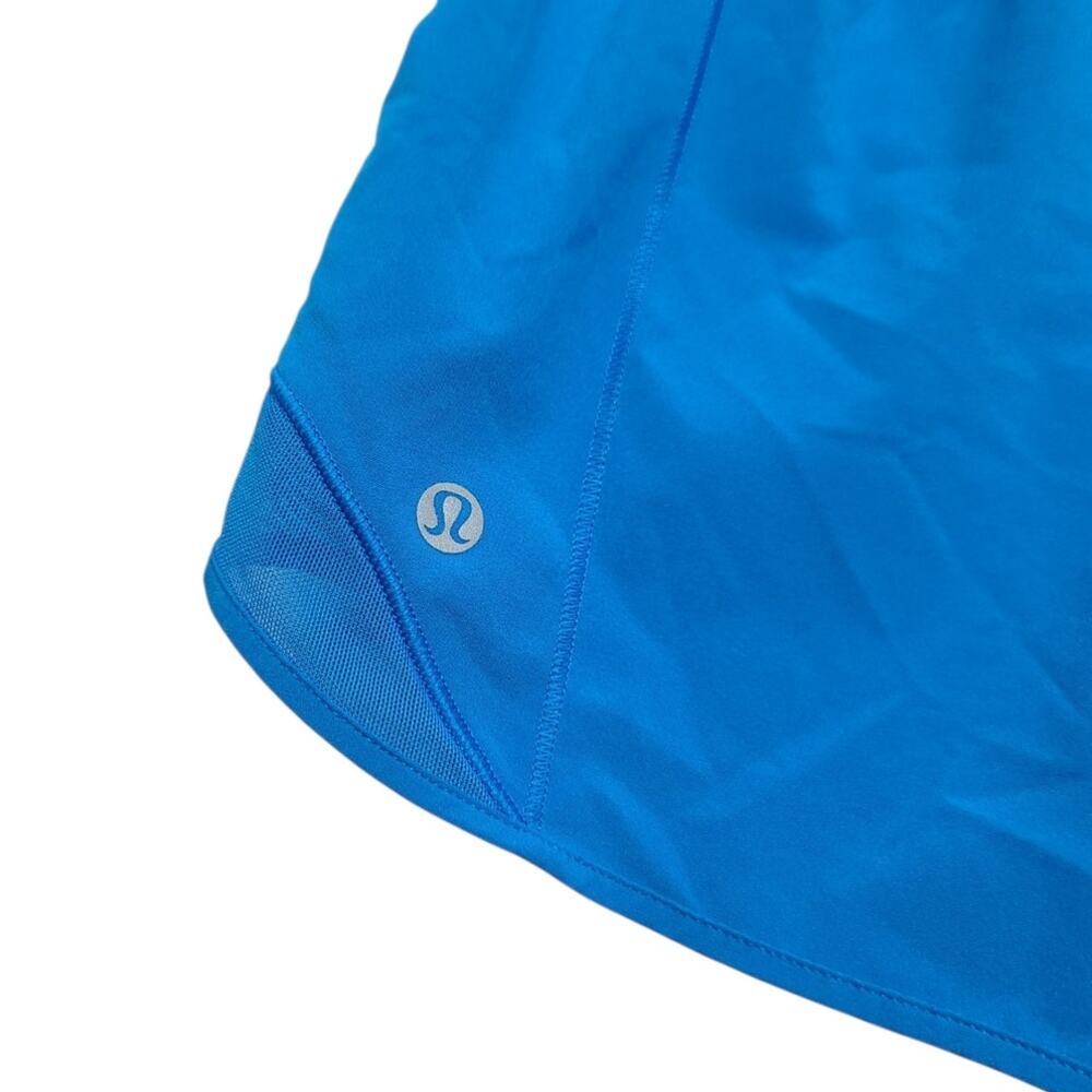Lululemon Hotty Hot High-Rise Lined Short 4" Poolside Blue Size 4 - Picture 3 of 4